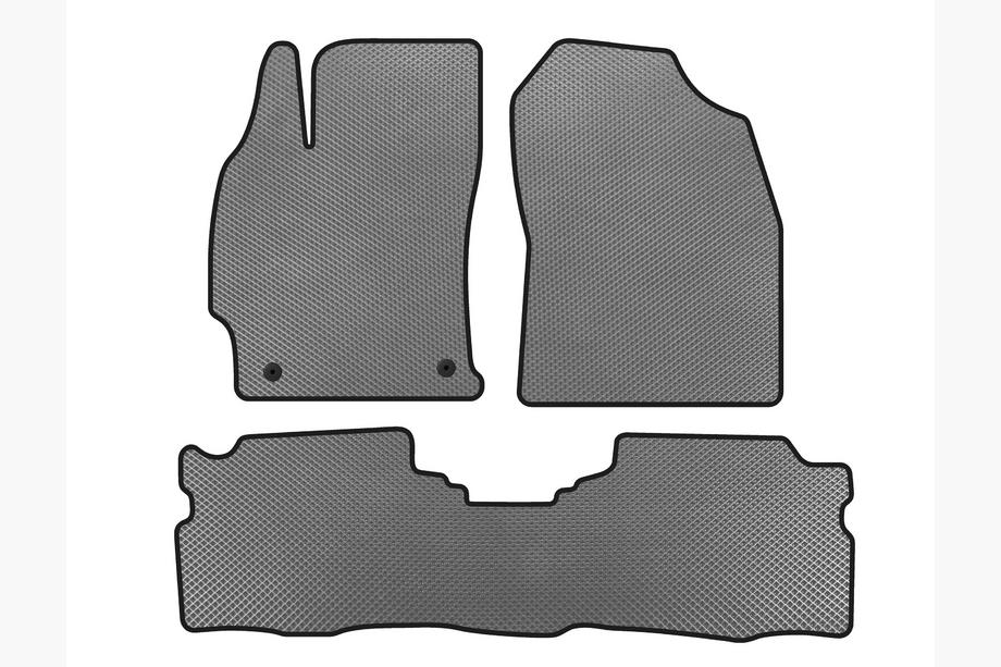 Toyota Prius 2015-2022 Alfombrillas EVA (LB, Híbrido, Gris) Image