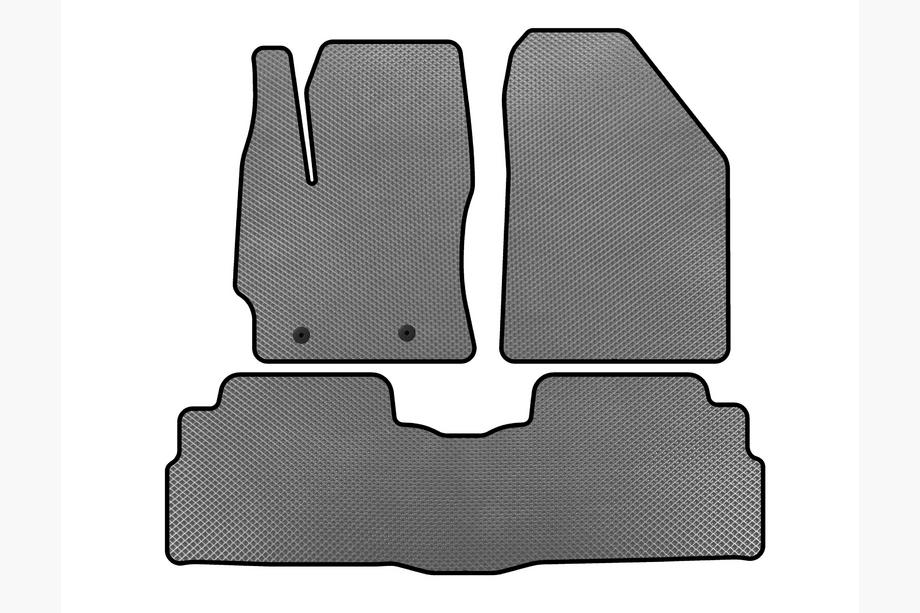 Toyota Verso 2009–2018 Alfombrillas EVA (2 Filas, 7 Plazas, Gris) Image