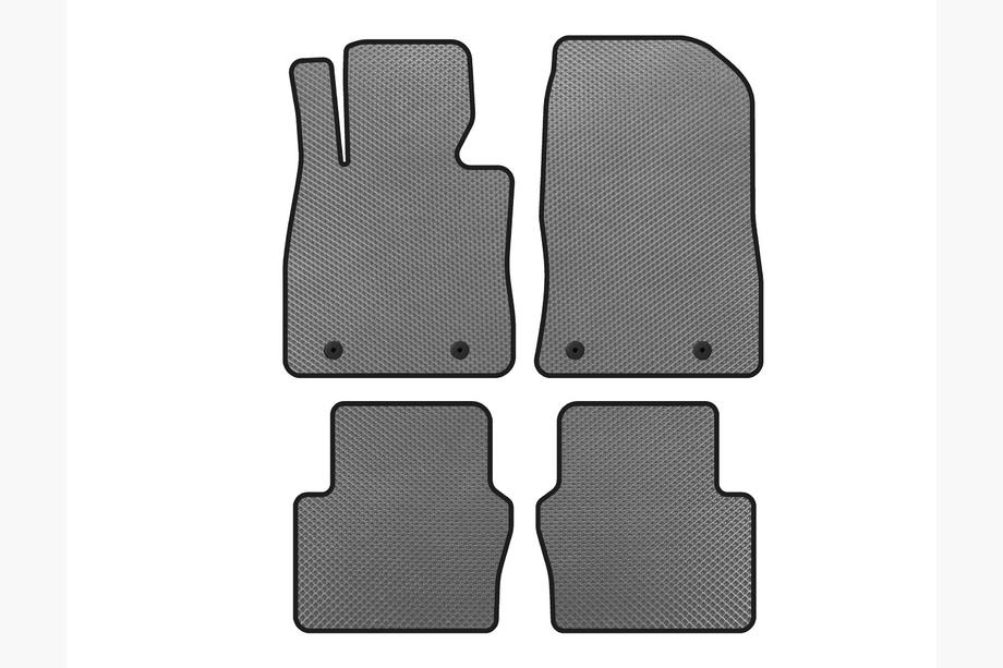 Toyota Yaris 2010-2020 Alfombrillas EVA (Electro, 2017-2020, SD, Gris) Image