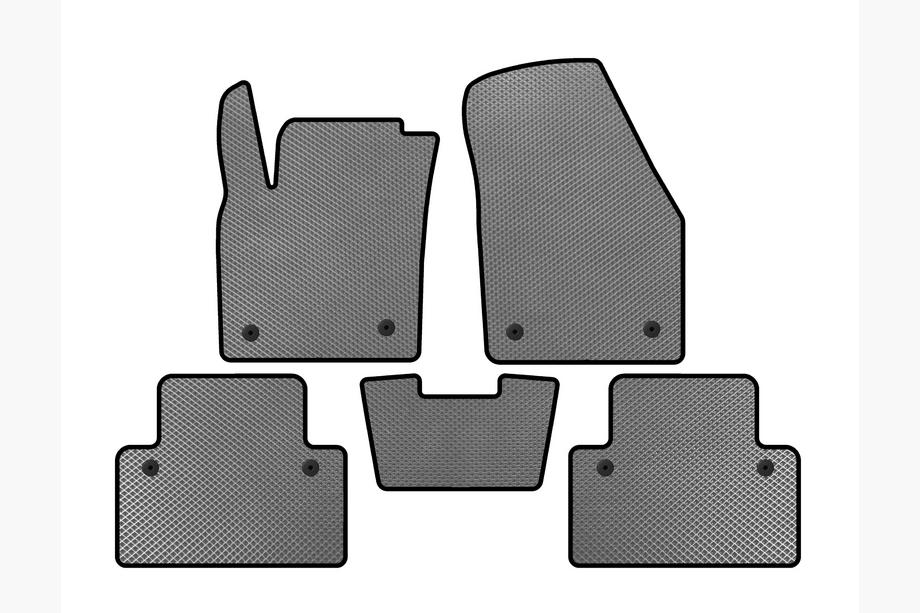 Volvo C30 2006-2012 Alfombrillas EVA (HB, 3 Puertas, Gris) Image