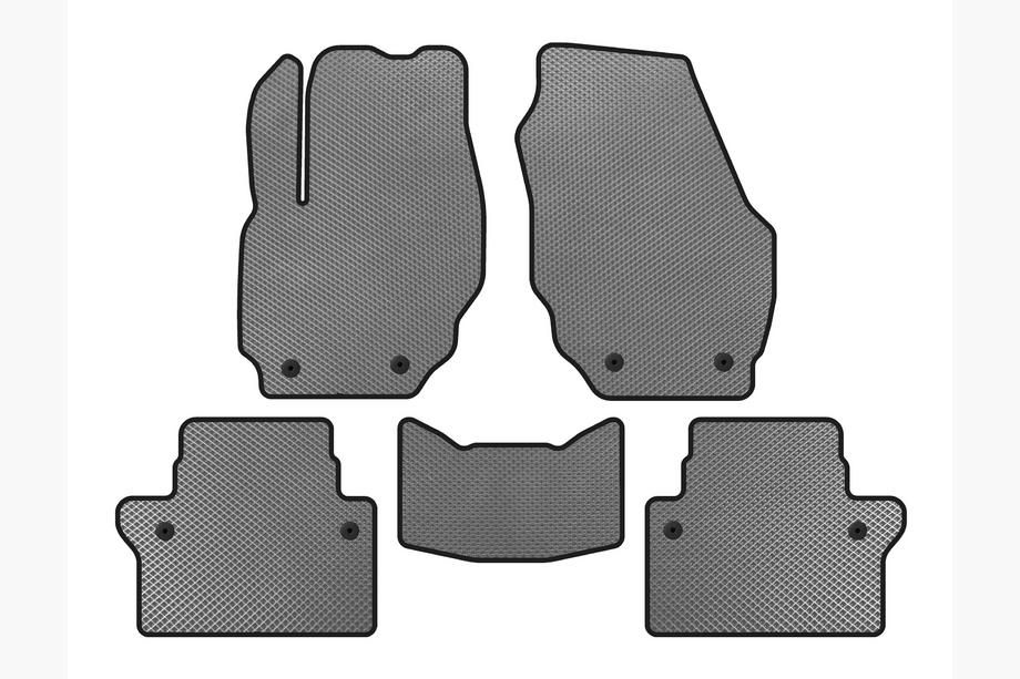 Volvo S80 2006-2016 Alfombrillas EVA (Gris) Image