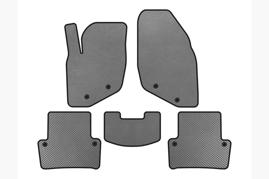 Volvo XC70 2000-2007 Alfombrillas EVA (Gris) Image