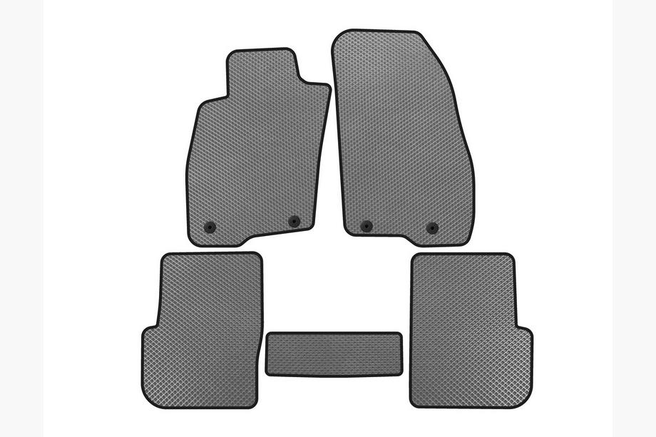 Alfa Romeo MiTo 2008-2018 Alfombrillas EVA (Gris) Image