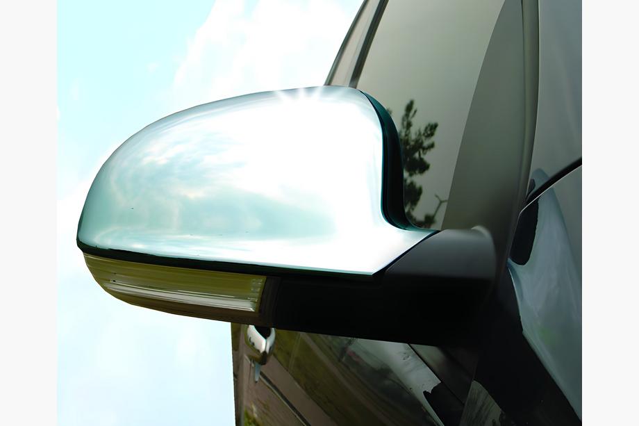 Volkswagen Golf Plus 2004-2014 Cubiertas de Espejos (2 uds, Acero Inoxidable) Image