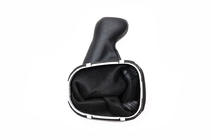 Mercedes E-class W210 1995-2002 Funda y pomo de cambio con marco (Elegance) foto 5