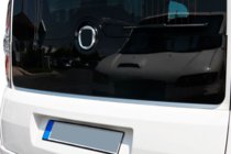 Opel Combo 2012-2018 Moldura de Acero Inoxidable para Luneta Trasera foto 4