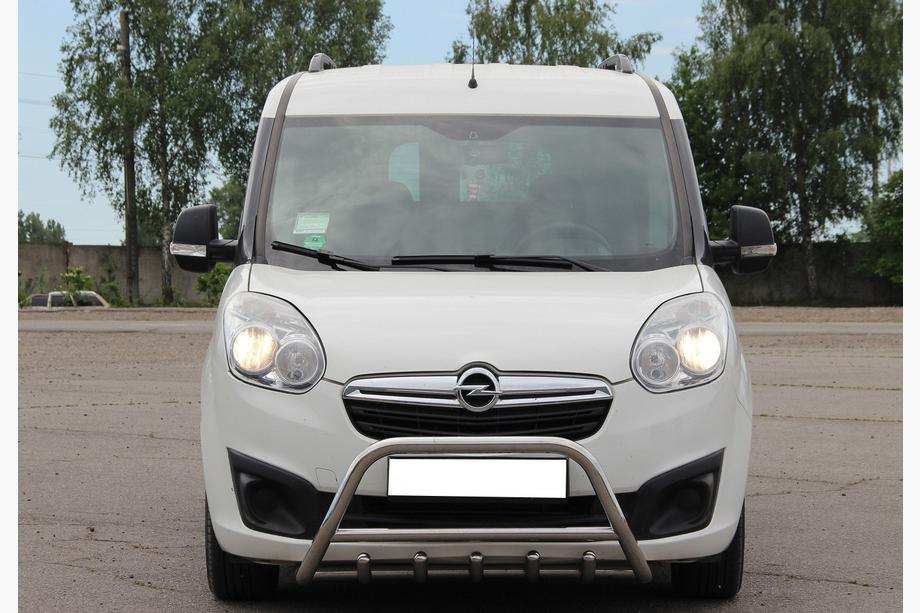 Opel Combo 2012-2018 Defensa Delantera (Acero Inoxidable) Image