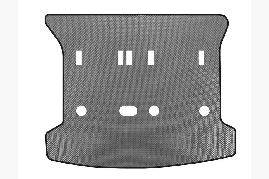 Peugeot 307 2001-2008 Alfombrilla de maletero EVA (SW, Gris) Image