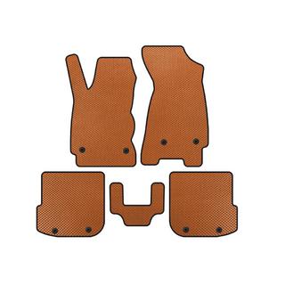 Alfombrillas de coche EVA (Sedán, Naranja) Audi A4 B5 1994–2001