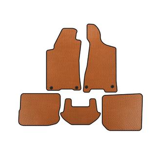 Alfombrillas EVA (1991-1996, Sedan, Naranja) Audi 80/90 1987-1996