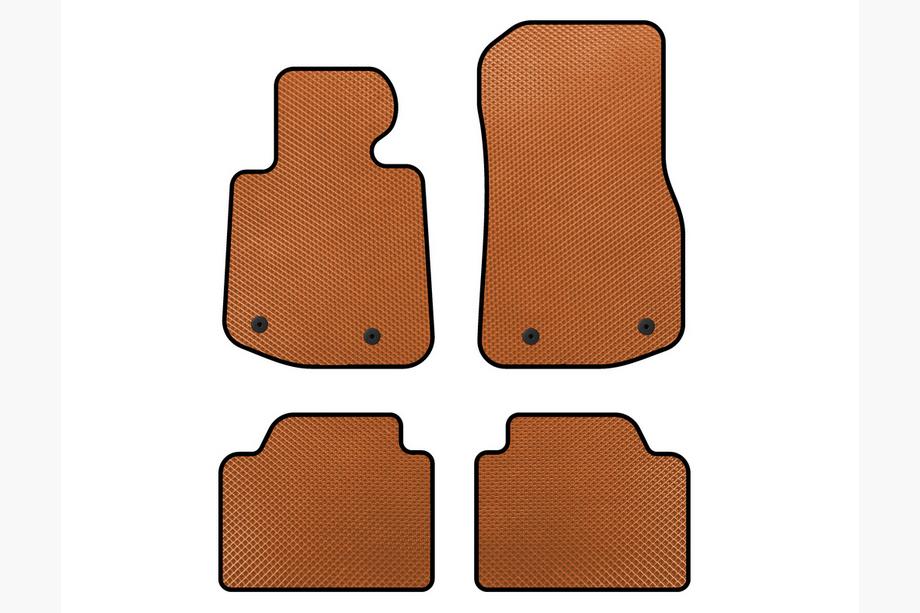 BMW 4 Series F32/F33/F36 2012-2020 Alfombrillas EVA V2 (Naranja) Image