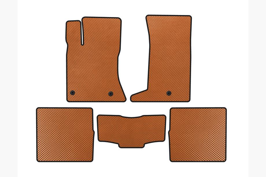 Cadillac SRX 2004-2009 Alfombrillas EVA (Naranja) Image