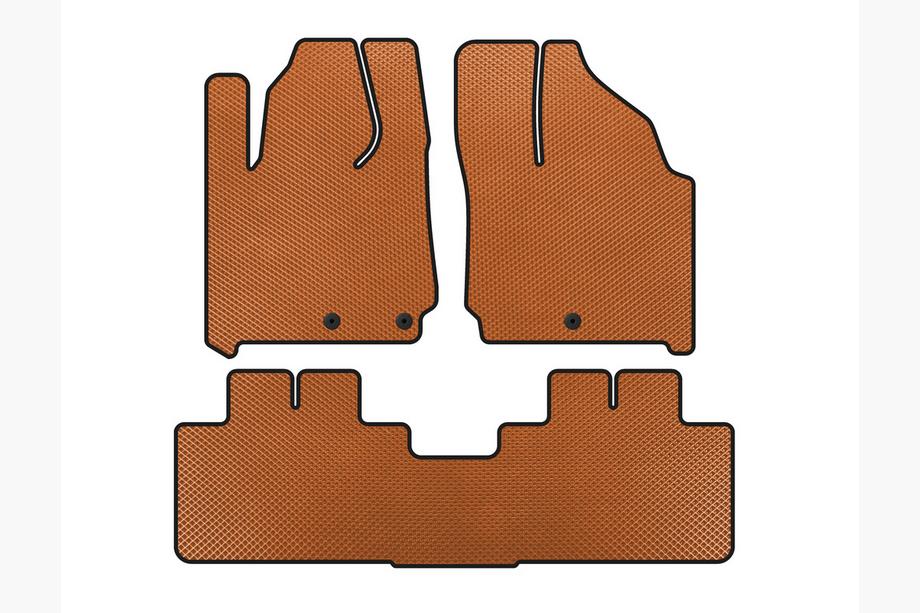 Cadillac SRX 2010-2016 Alfombrillas EVA (Naranja) Image
