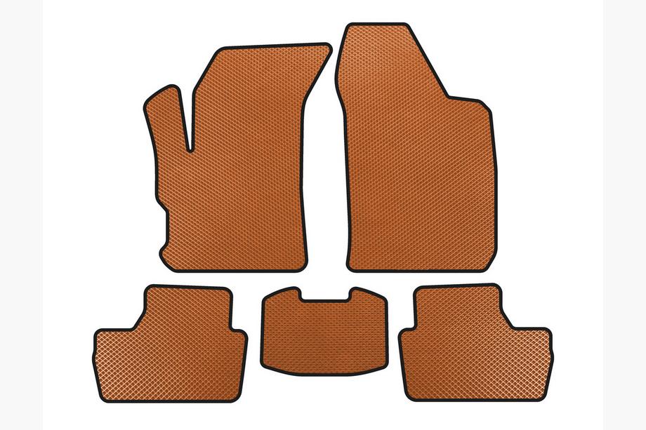 Chery Beat 2009-2015 Alfombrillas EVA (Naranja) Image