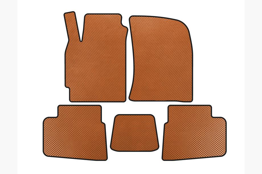 Chevrolet Evanda 2000-2006 Alfombrillas EVA (Naranja) Image