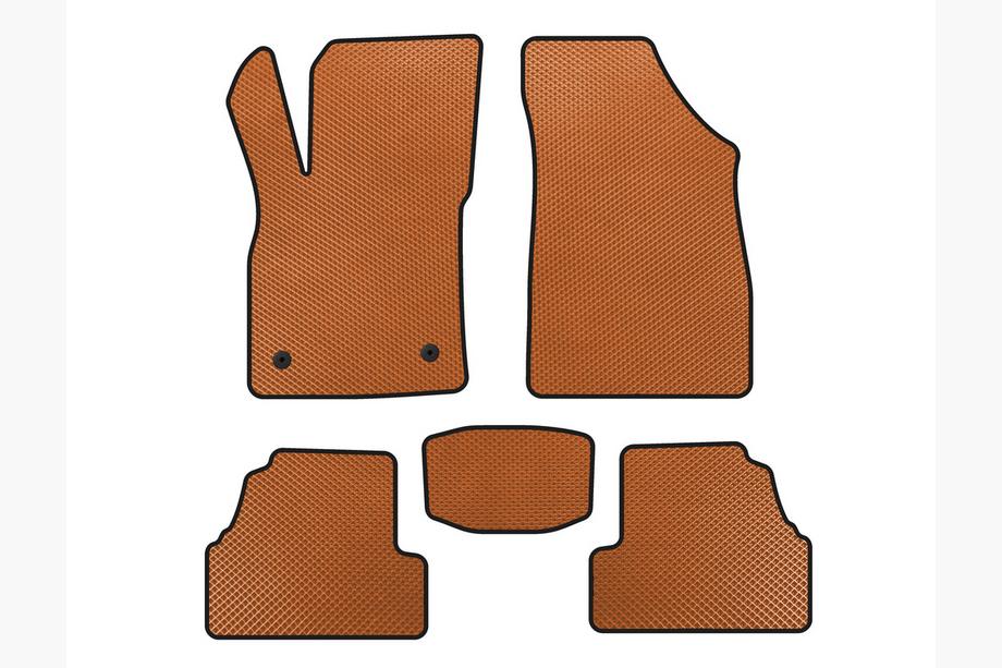 Chevrolet Trax 2012-2023 Alfombrillas EVA (2019-2023, Naranja) Image