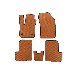 Alfombrillas EVA (2 Filas, 7 Plazas, Naranja) Dacia Lodgy 2012-2022