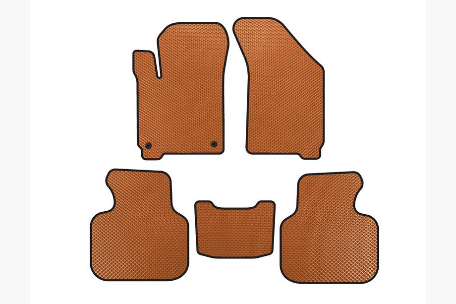 Dodge Journey 2008-2020 Alfombrillas EVA (2008-2011, Naranja) Image