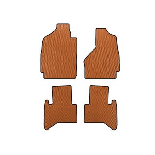 Alfombrillas EVA (2002-2009, Naranja) Dodge RAM (DR/DH/D1/DC/DM) 2002–2009