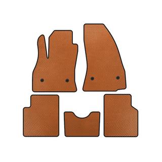 Alfombrillas EVA (para 500L, Naranja) Fiat 500/500L 2013-2022