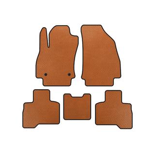 Alfombrillas EVA (Para Qubo 2008-2016, Naranja) Fiat Fiorino/Qubo 2008-2024