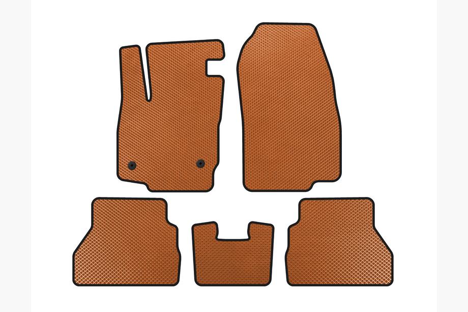 Ford B-Max 2012-2017 Alfombrillas EVA (Naranja) Image