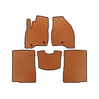 Alfombrillas EVA (2015-2017, 2 Filas, 7 Plazas, Naranja)