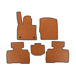 Alfombrillas EVA (2 Filas, 7 Plazas, Naranja)