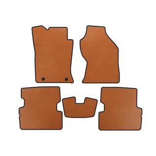 Alfombrillas EVA (2001-2005, SW, Naranja) Ford Focus I 1998-2005
