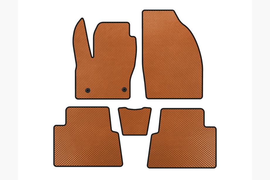 Ford Kuga 2008-2013 Alfombrillas EVA (Naranja) Image