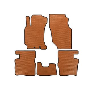 Alfombrillas EVA (5 puertas, Naranja)