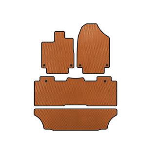 Alfombrillas EVA (3 Filas, Naranja)