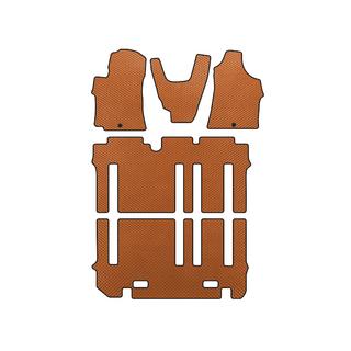 Alfombrillas EVA (interior completo, Naranja) Hyundai H300, H1, Starex 2008-2020