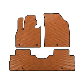 Alfombrillas EVA (2 Filas, 8 Plazas, Naranja)