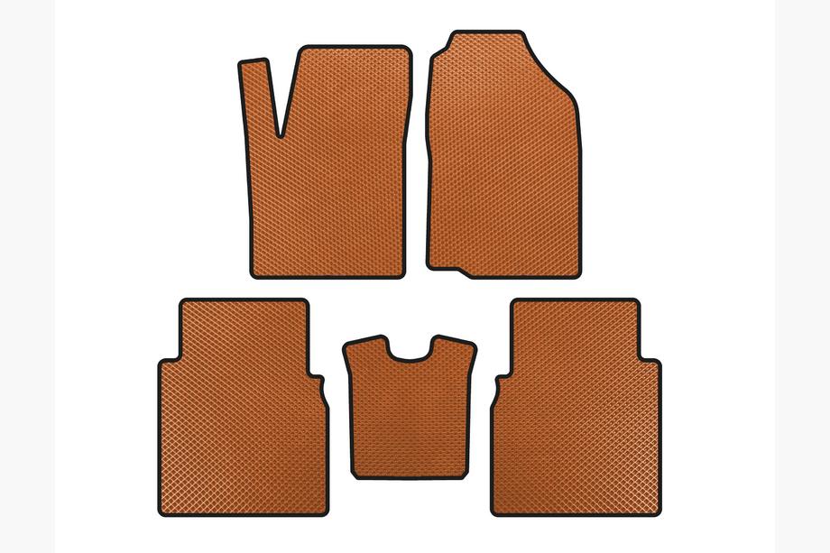JAC J6 2011-2019 Alfombrillas EVA (Naranja) Image