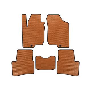 Alfombrillas EVA (HB, 3 Puertas, Naranja)