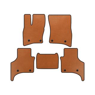 Alfombrillas EVA (5 puertas, Naranja)