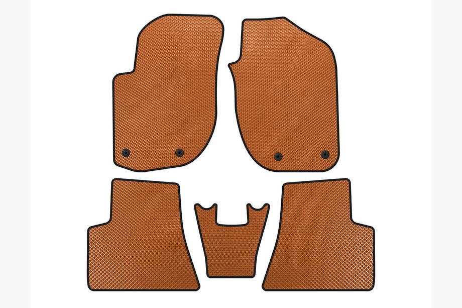 Land Rover Freelander I 1997-2006 Alfombrillas EVA (Naranja) Image