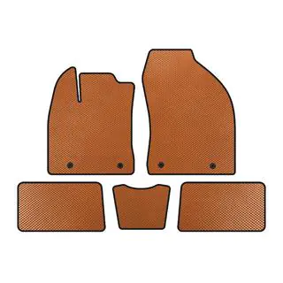 Alfombrillas EVA (HB, Híbrido, Naranja)