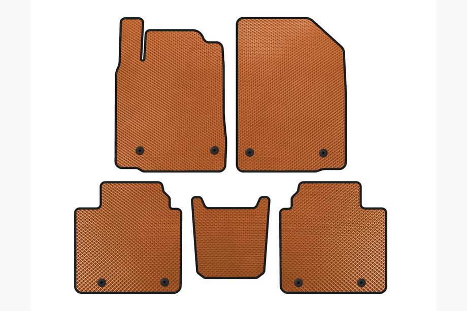 Lexus ES 2006-2011 Alfombrillas EVA (Naranja) Image