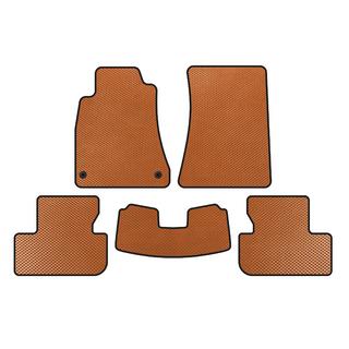 Alfombrillas EVA (SD, 2WD, Naranja) Lexus IS 2005-2013