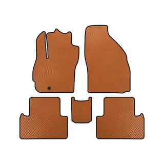 Alfombrillas EVA (2 Filas, 7 Plazas, Naranja)