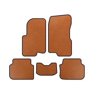Alfombrillas EVA (2003-2007, Forfour, Naranja) Smart 1998-2007