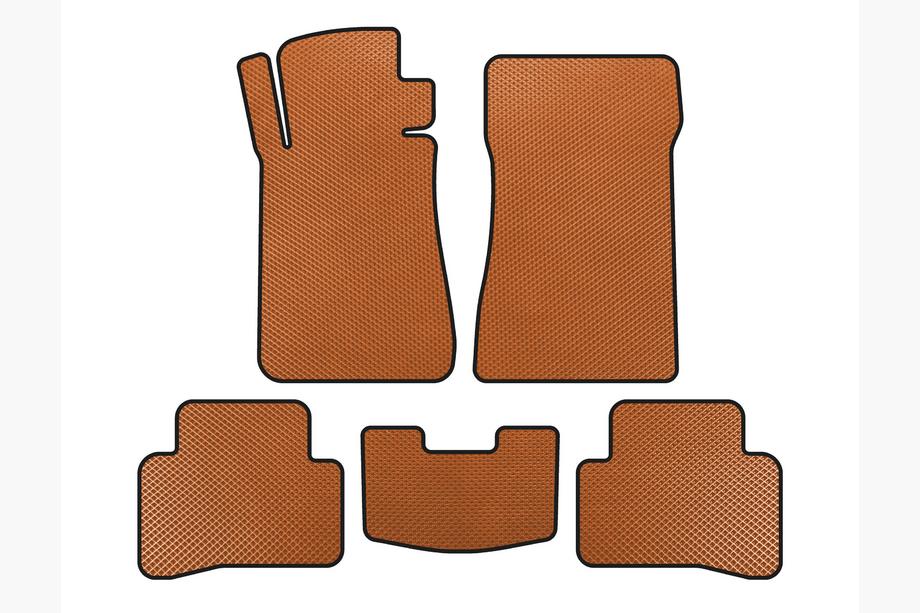 Mercedes C-class W202 1993-2001 Alfombrillas EVA (SD, Naranja) Image