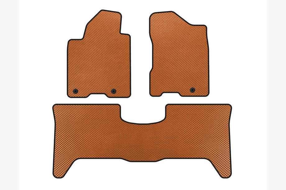 Nissan Armada 2003-2015 Alfombrillas EVA (2 Filas, 2003-2008, Naranja) Image