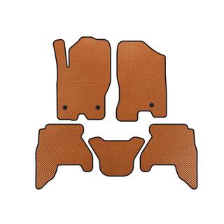 Alfombrillas EVA (2 filas, Naranja, 2010-2014) Nissan Pathfinder R51 2005-2014