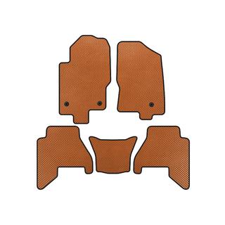 Alfombrillas EVA V2 (2 filas, Naranja, 2010-2014) Nissan Pathfinder R51 2005-2014