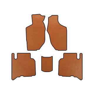 Alfombrillas EVA (5 puertas, Naranja)