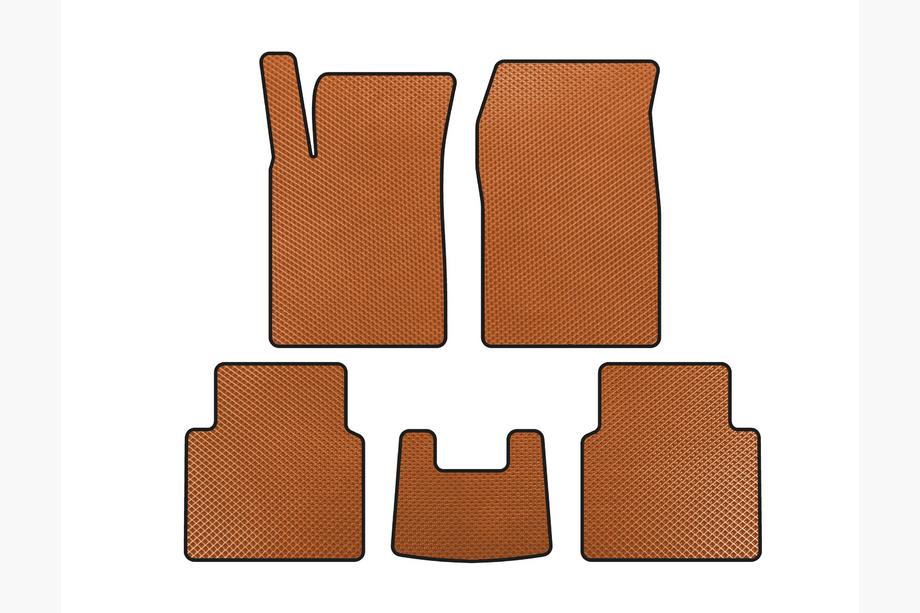 Opel Signum 2003-2008 Alfombrillas EVA (HB, Naranja) Image