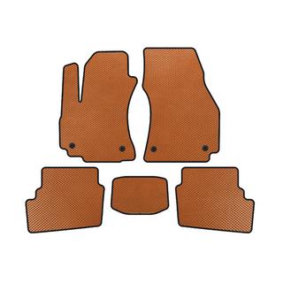 Alfombrillas EVA (2 Filas, 2003-2005, 7 Plazas, Naranja) Opel Zafira A 1998-2005